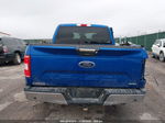 2018 Ford F-150 Xlt Blue vin: 1FTEW1EP2JKC53049