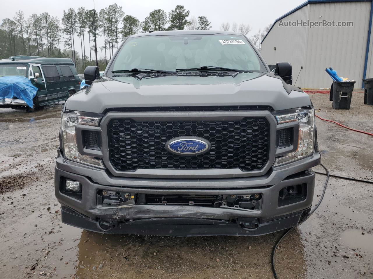 2019 Ford F150 Supercrew Gray vin: 1FTEW1EP2KFC95635