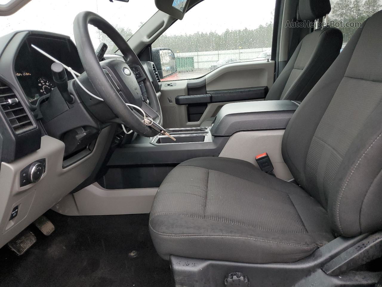 2019 Ford F150 Supercrew Gray vin: 1FTEW1EP2KFC95635