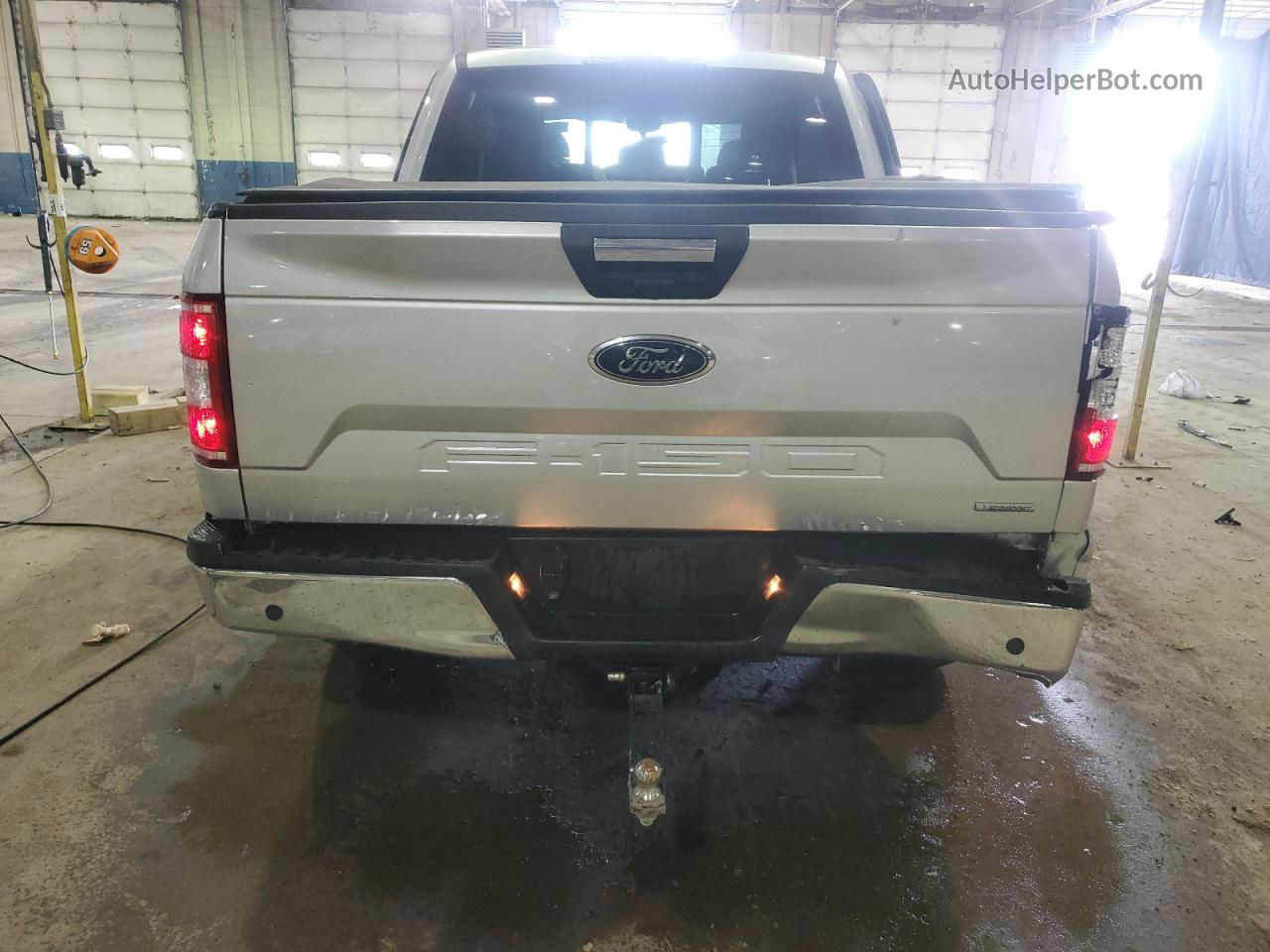 2019 Ford F150 Supercrew Серебряный vin: 1FTEW1EP2KFD52013