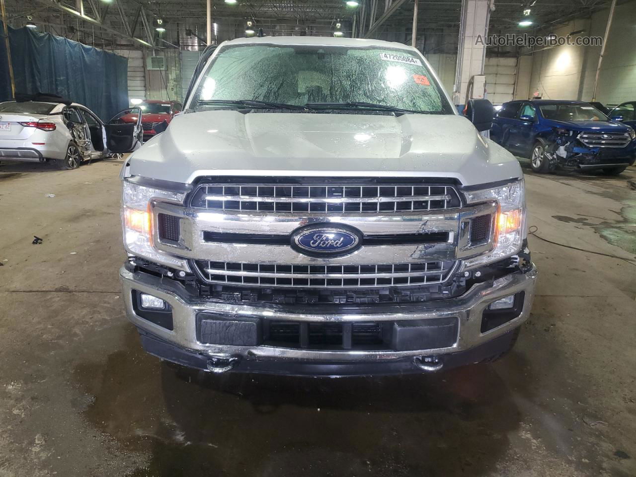 2019 Ford F150 Supercrew Silver vin: 1FTEW1EP2KFD52013