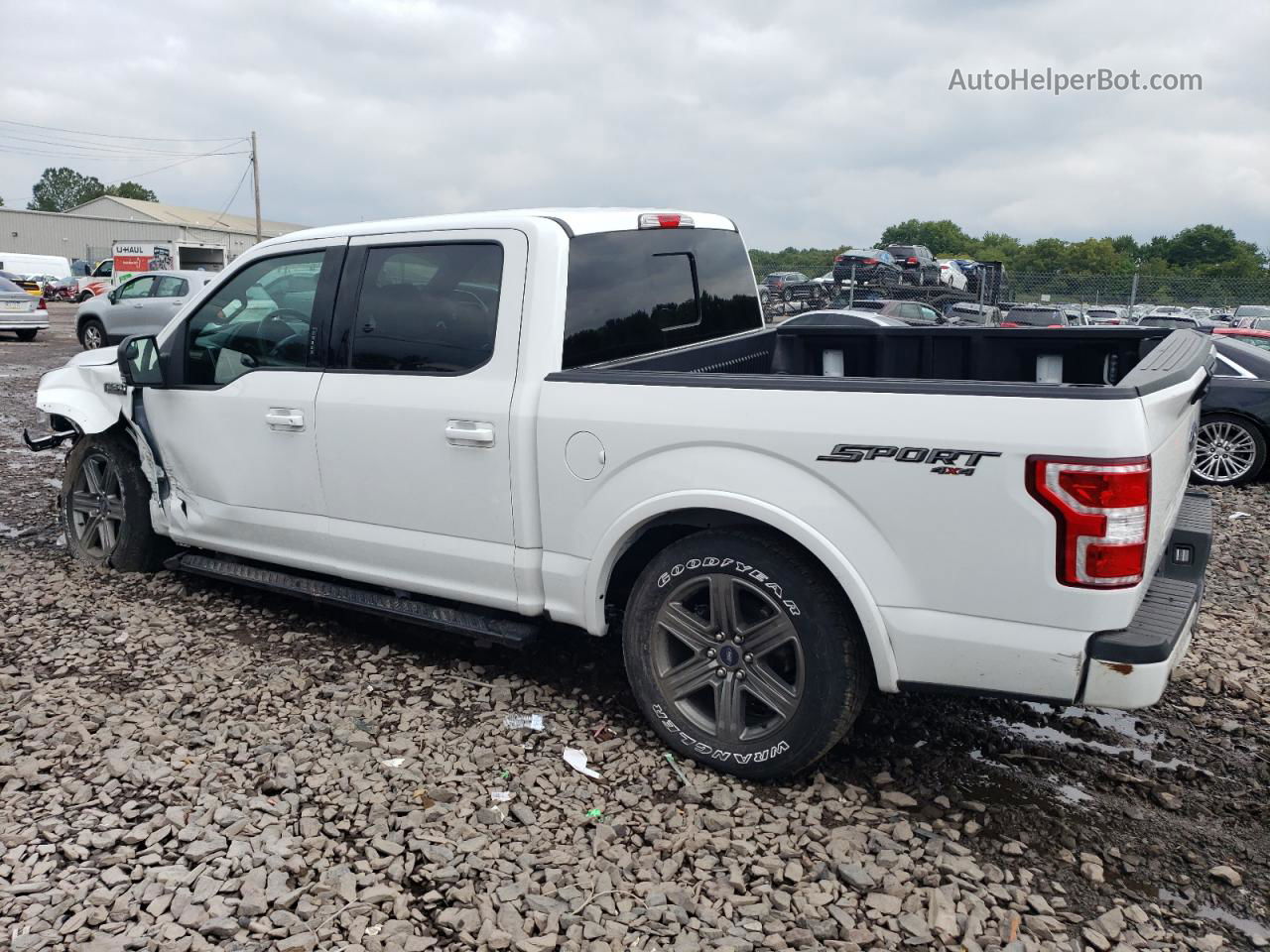 2020 Ford F150 Supercrew White vin: 1FTEW1EP2LFA04097