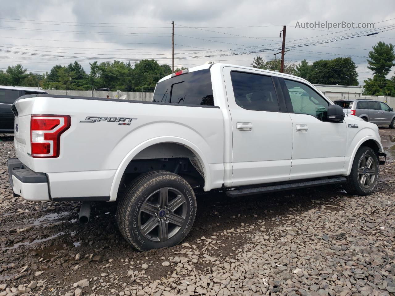 2020 Ford F150 Supercrew Белый vin: 1FTEW1EP2LFA04097