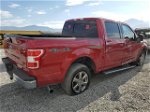 2020 Ford F150 Supercrew Red vin: 1FTEW1EP2LFB60642
