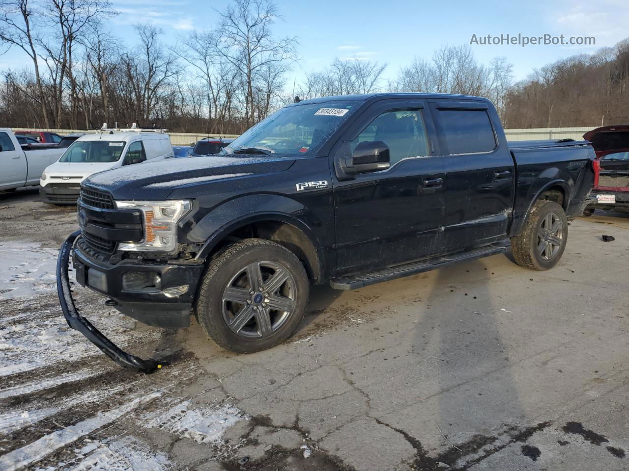 2020 Ford F150 Supercrew Black vin: 1FTEW1EP2LFC68095