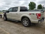 2017 Ford F150 Supercrew Бежевый vin: 1FTEW1EP3HFA77874