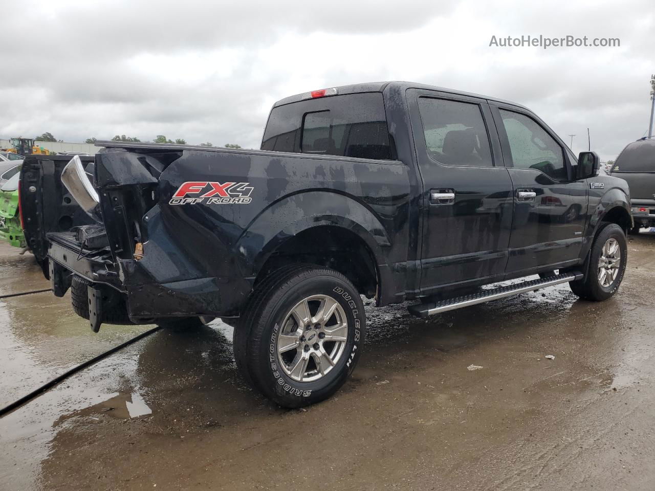 2017 Ford F150 Supercrew Black vin: 1FTEW1EP3HKD29548