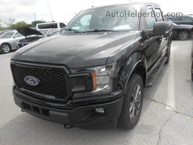 2018 Ford F-150 Xl/xlt/lariat Black vin: 1FTEW1EP3JFD68350