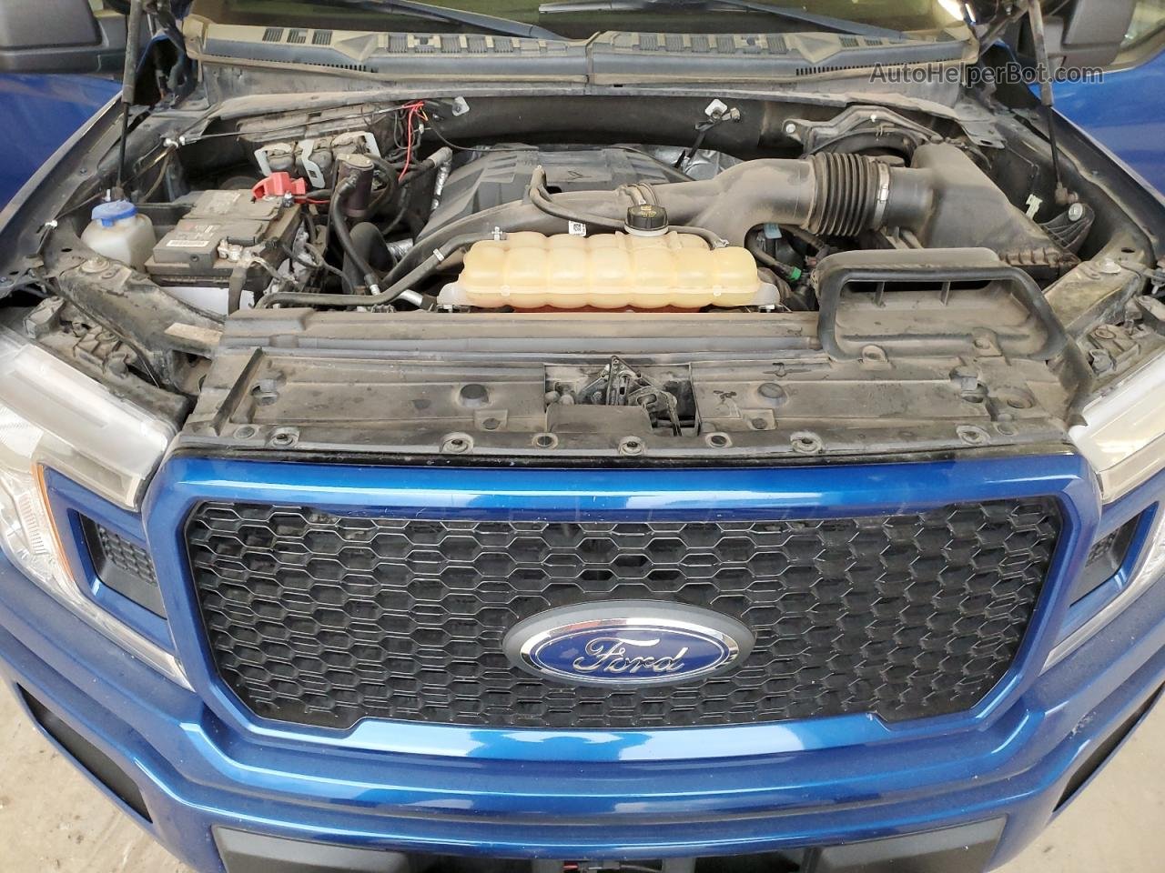 2018 Ford F150 Supercrew Синий vin: 1FTEW1EP3JKC80230