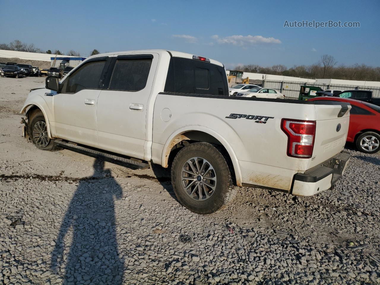 2019 Ford F150 Supercrew Белый vin: 1FTEW1EP3KFB59479