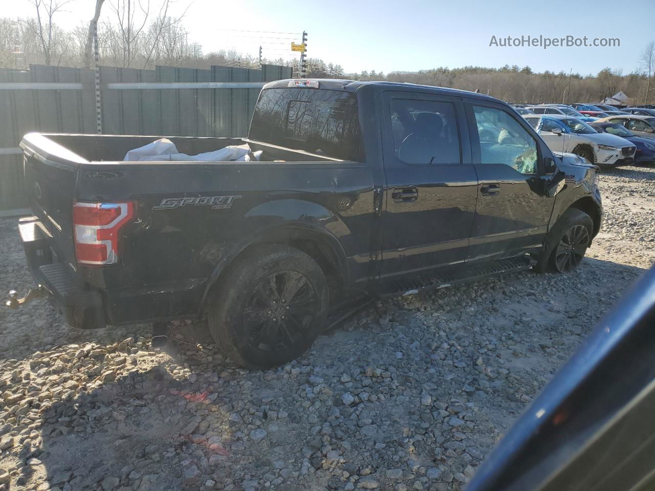 2019 Ford F150 Supercrew Black vin: 1FTEW1EP3KFB99867