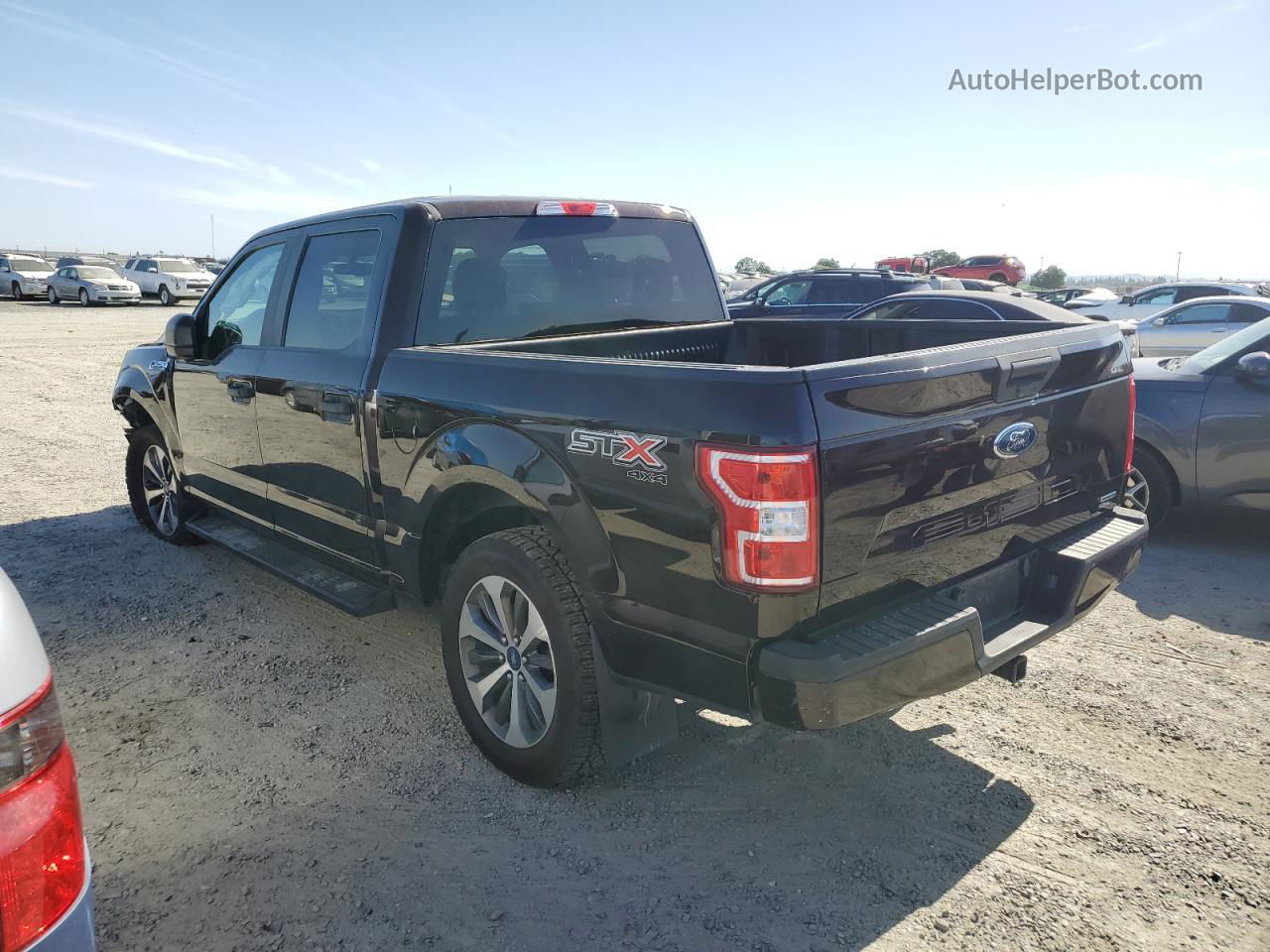 2019 Ford F150 Supercrew Purple vin: 1FTEW1EP3KKC15444