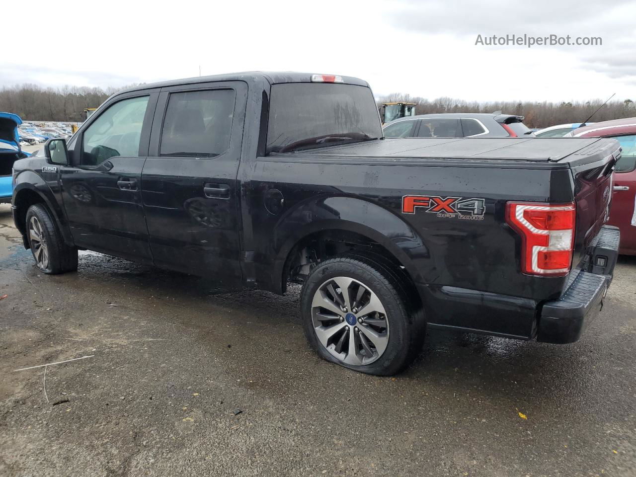 2019 Ford F150 Supercrew Black vin: 1FTEW1EP3KKC81878