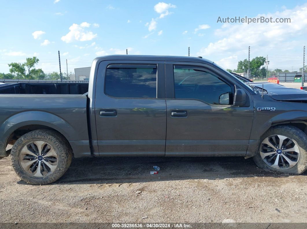 2019 Ford F-150 Xl Gray vin: 1FTEW1EP3KKD69524