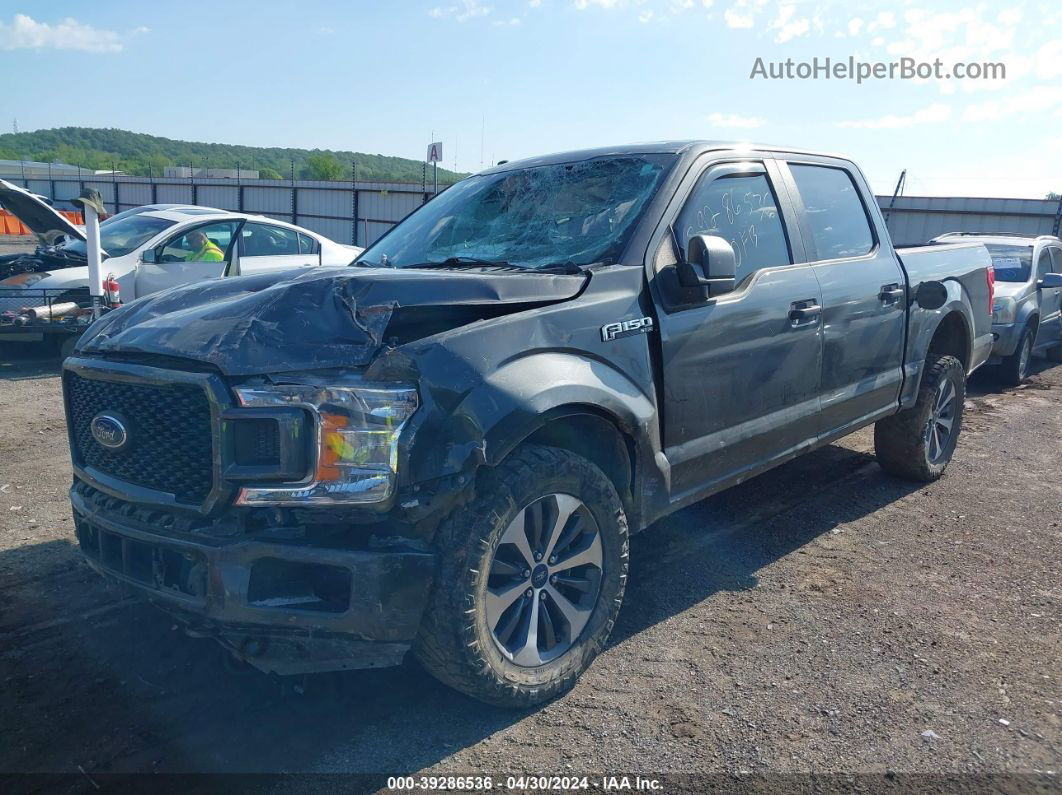 2019 Ford F-150 Xl Gray vin: 1FTEW1EP3KKD69524