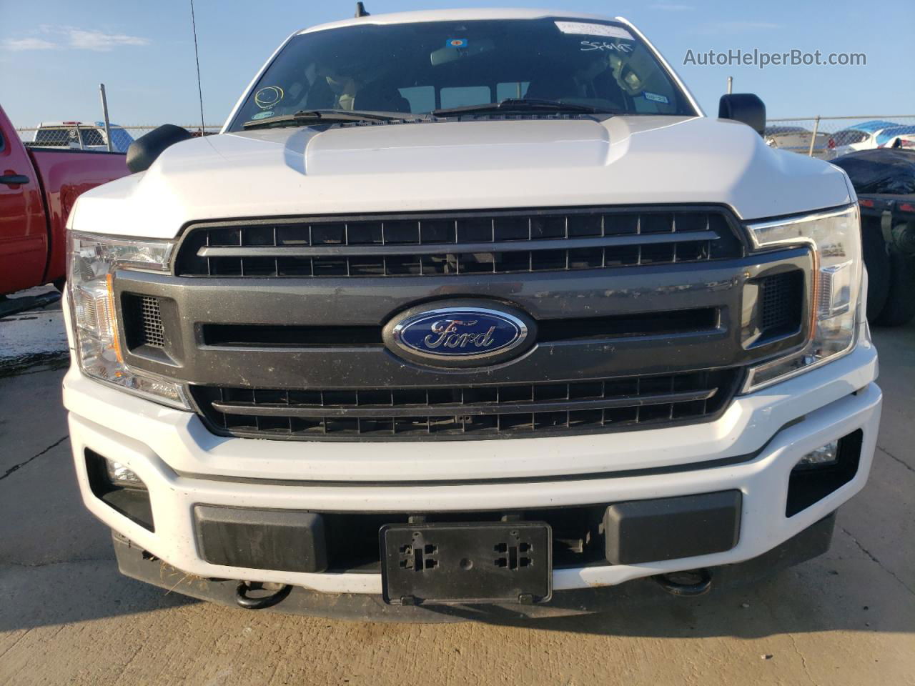 2019 Ford F150 Supercrew Белый vin: 1FTEW1EP3KKE34484