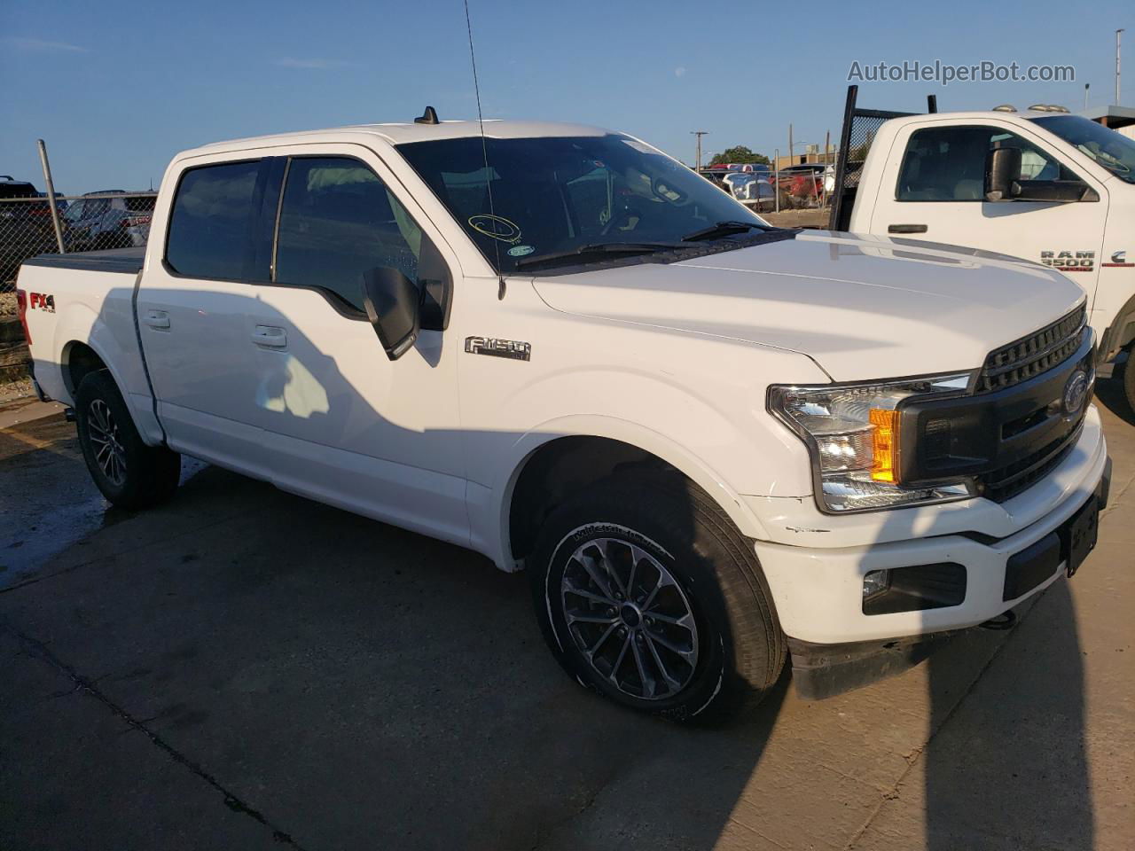 2019 Ford F150 Supercrew Белый vin: 1FTEW1EP3KKE34484