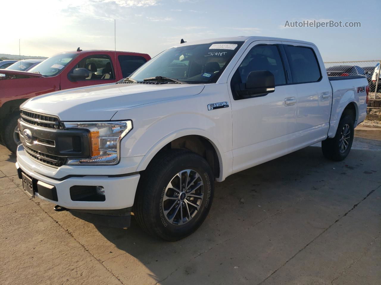 2019 Ford F150 Supercrew Белый vin: 1FTEW1EP3KKE34484