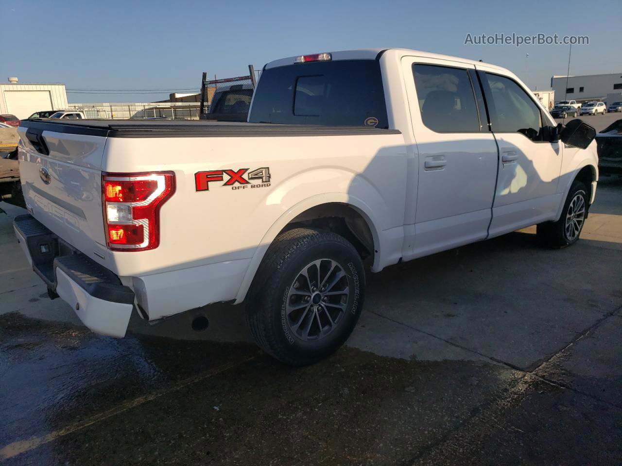 2019 Ford F150 Supercrew White vin: 1FTEW1EP3KKE34484