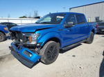 2020 Ford F150 Supercrew Синий vin: 1FTEW1EP3LFB85291