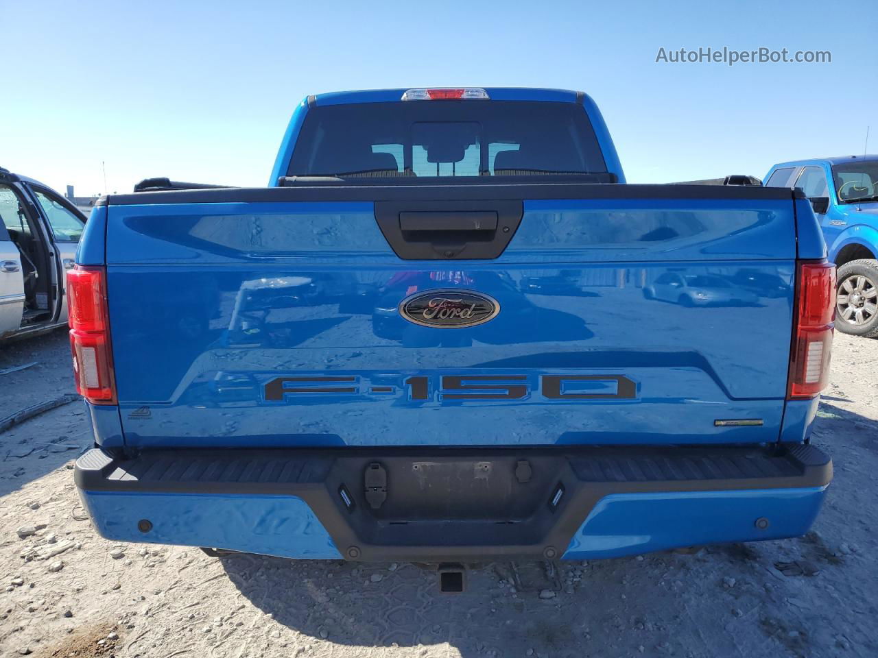 2020 Ford F150 Supercrew Blue vin: 1FTEW1EP3LFB85291