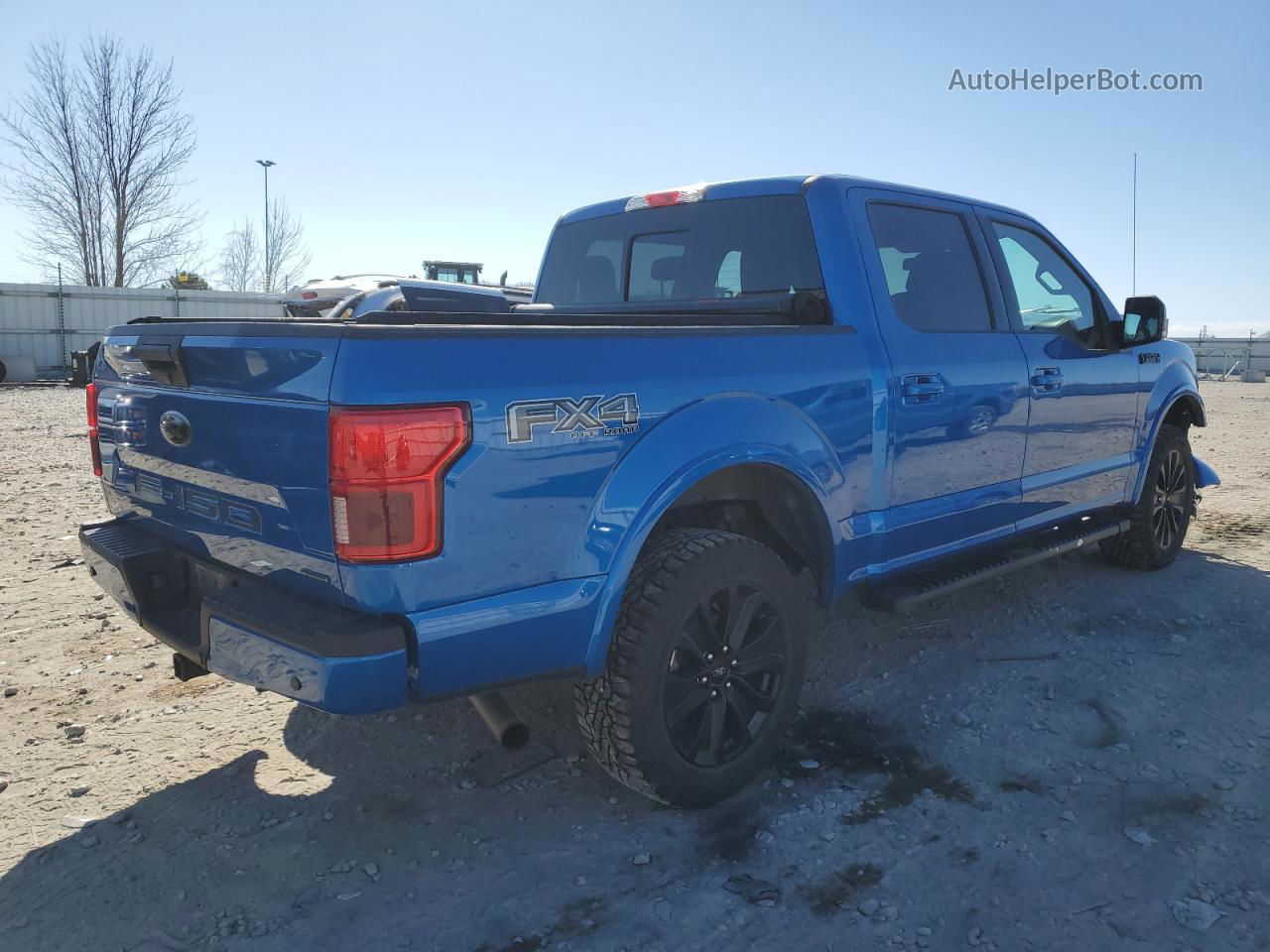 2020 Ford F150 Supercrew Синий vin: 1FTEW1EP3LFB85291