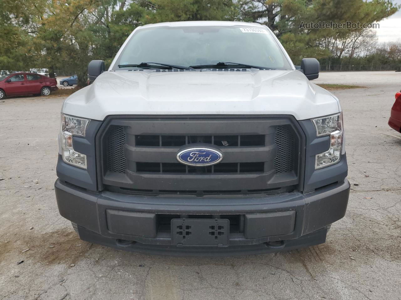 2017 Ford F150 Supercrew Silver vin: 1FTEW1EP4HKC59252