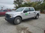 2017 Ford F150 Supercrew Silver vin: 1FTEW1EP4HKC59252