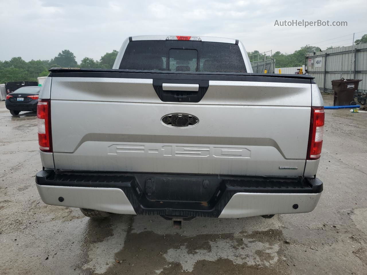 2018 Ford F150 Supercrew Silver vin: 1FTEW1EP4JFC87941