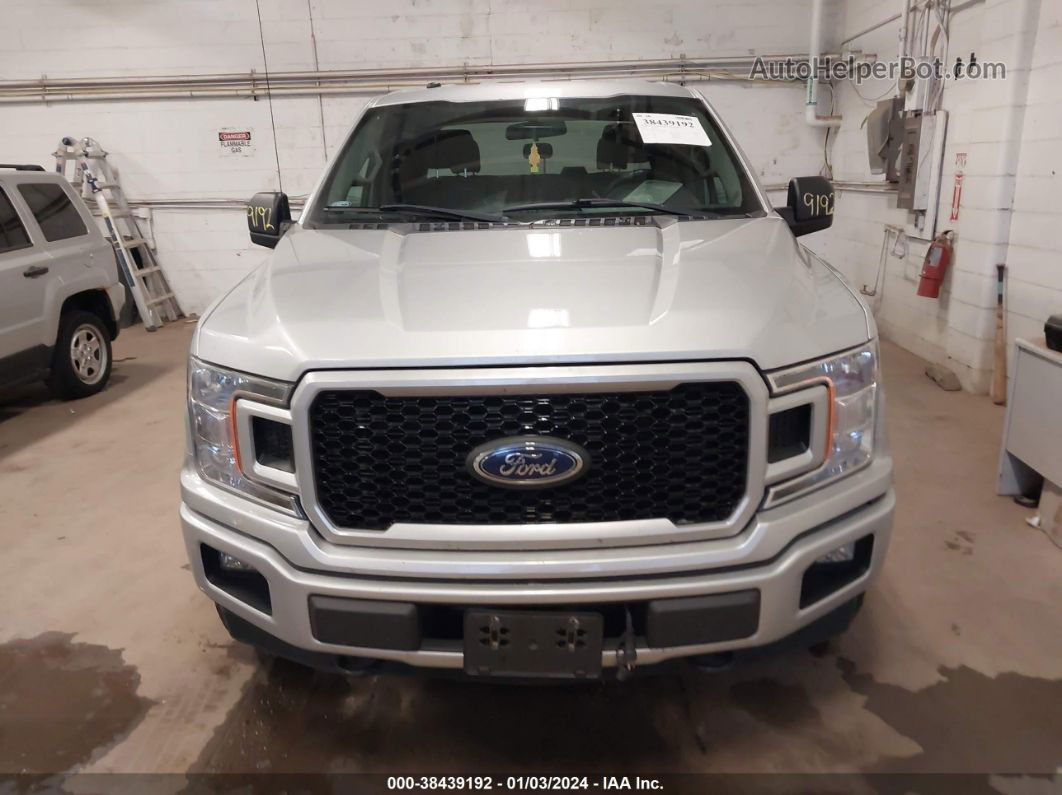 2018 Ford F-150 Xl Silver vin: 1FTEW1EP4JKD56067