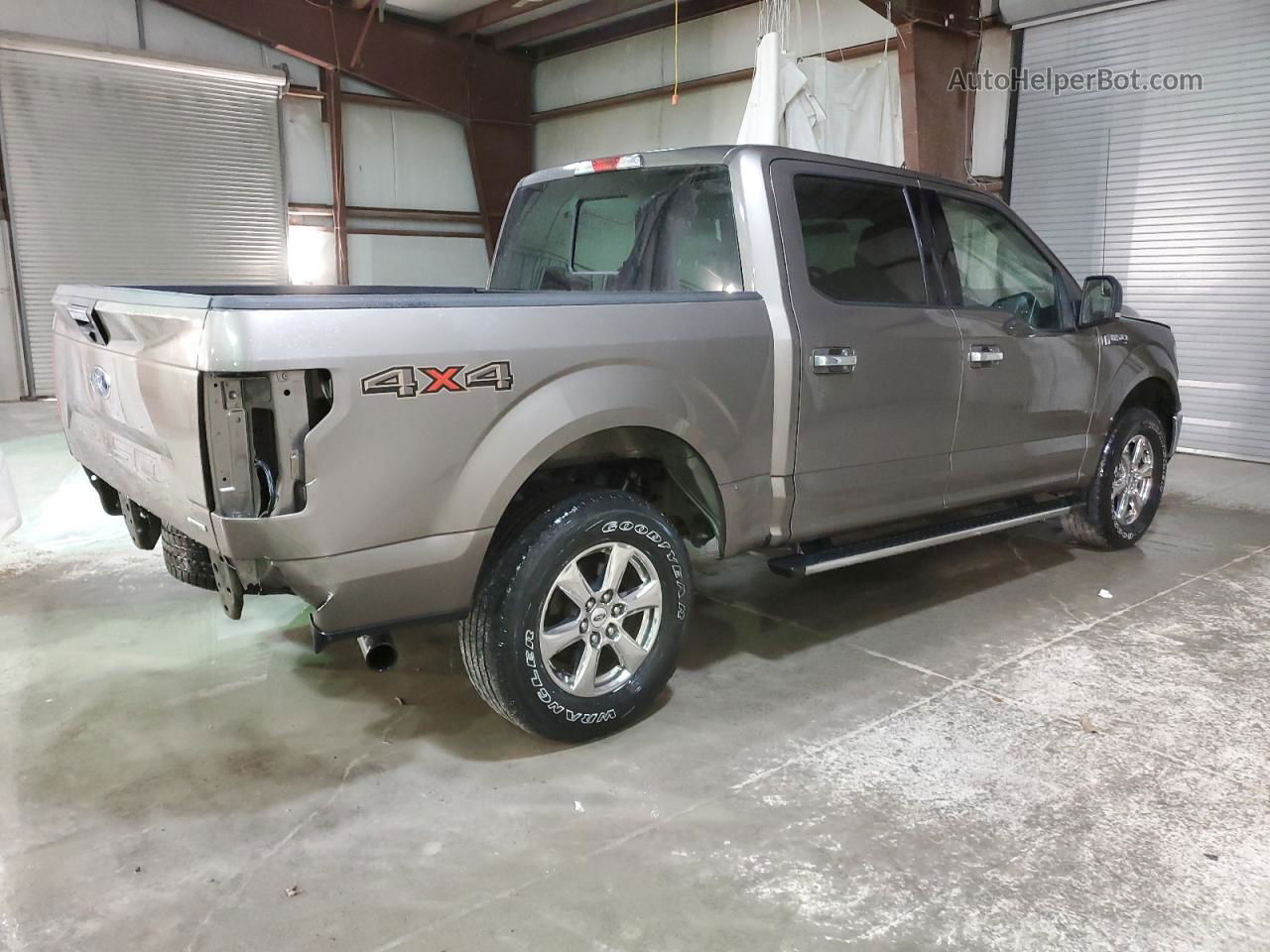 2019 Ford F150 Supercrew Gray vin: 1FTEW1EP4KFC17423