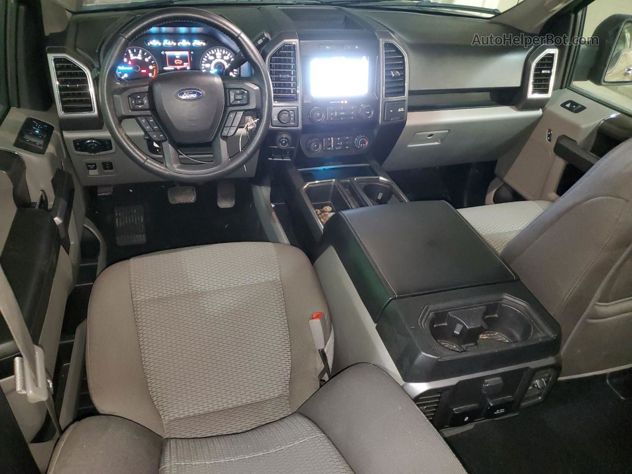 2019 Ford F150 Supercrew Gray vin: 1FTEW1EP4KFC17423