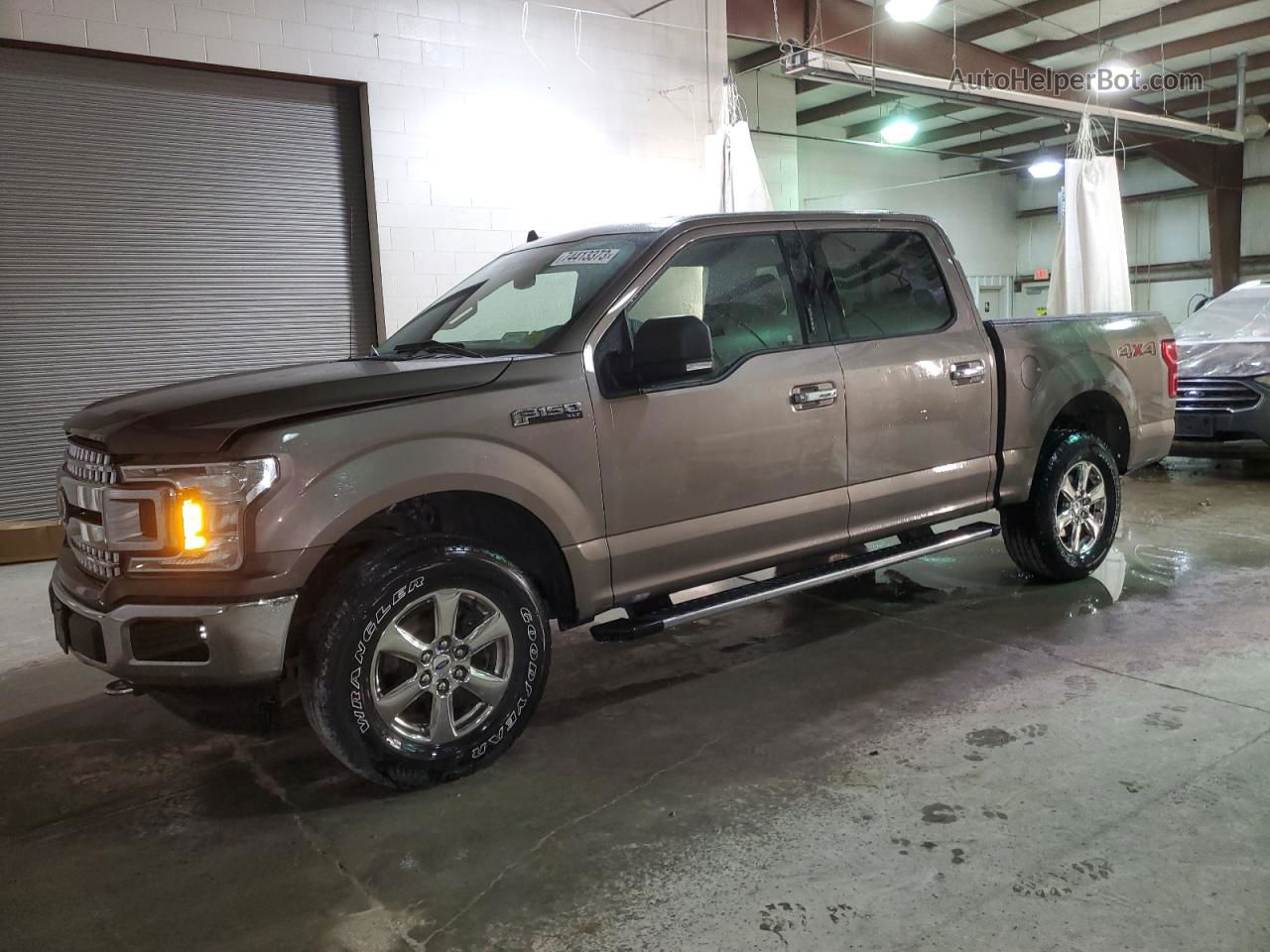 2019 Ford F150 Supercrew Gray vin: 1FTEW1EP4KFC17423