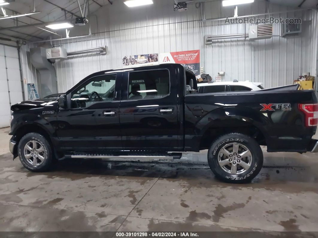 2019 Ford F-150 Xlt Black vin: 1FTEW1EP4KFC68565