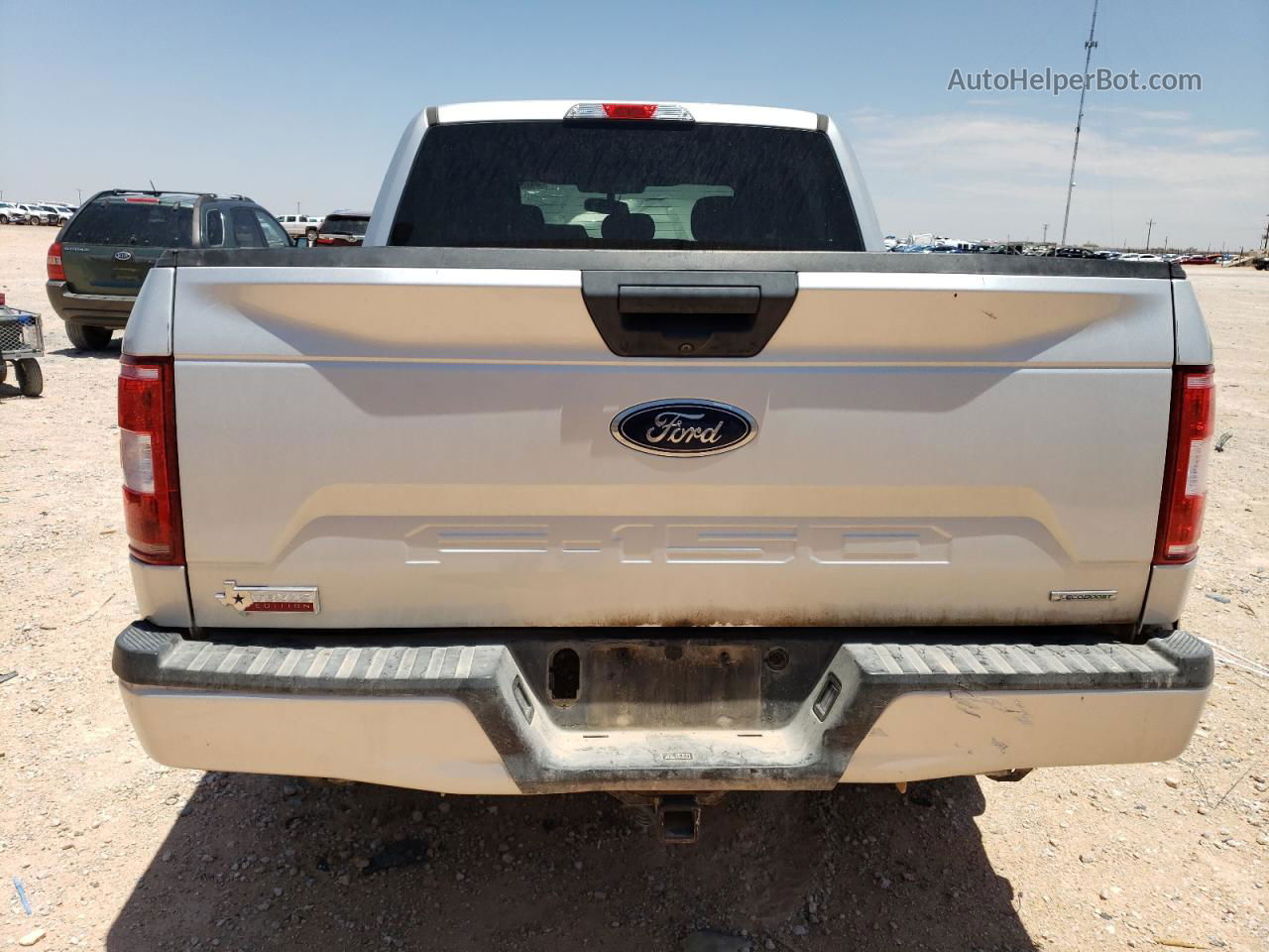 2019 Ford F150 Supercrew Silver vin: 1FTEW1EP4KKC10883