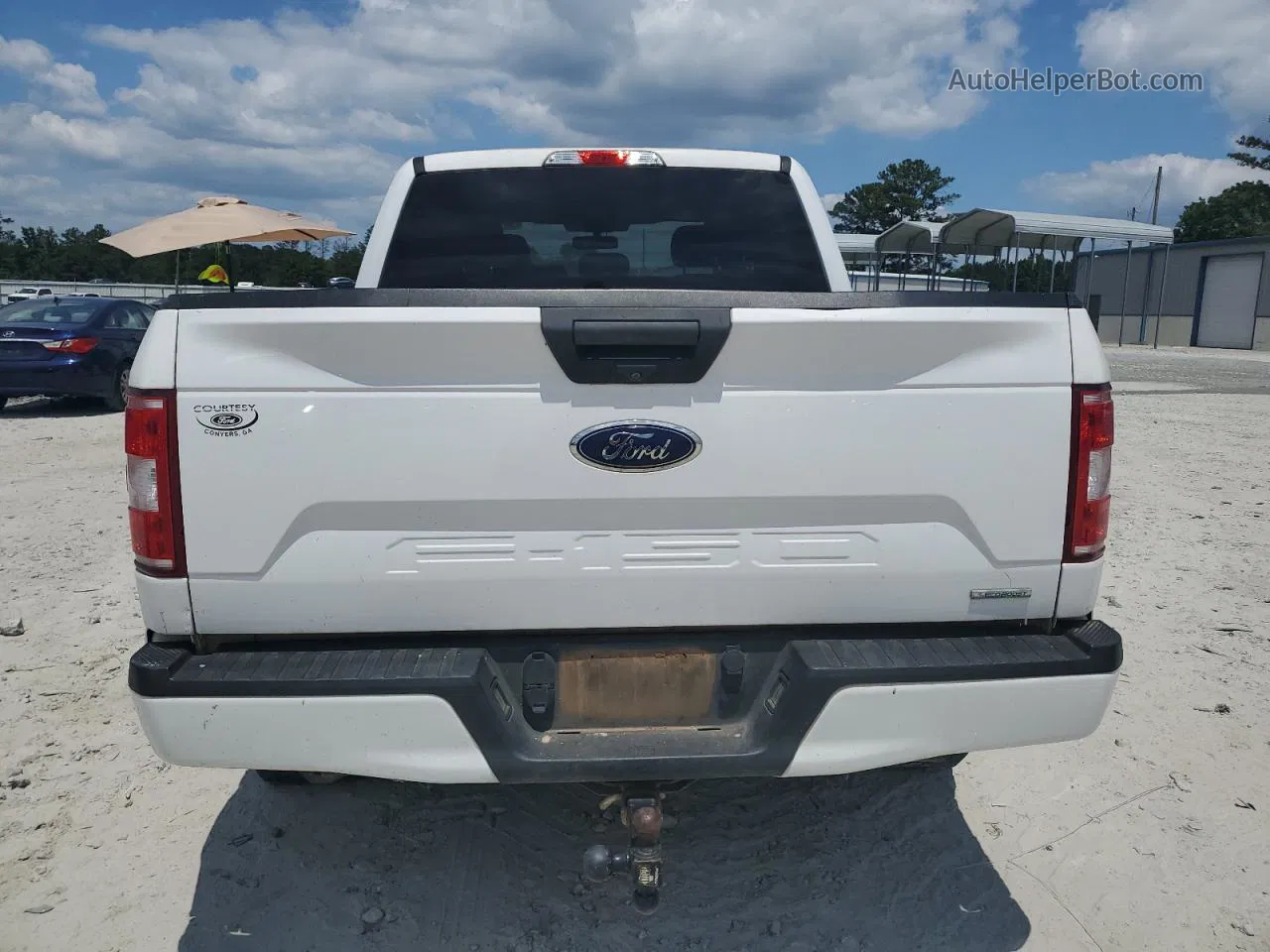 2019 Ford F150 Supercrew White vin: 1FTEW1EP4KKC57699