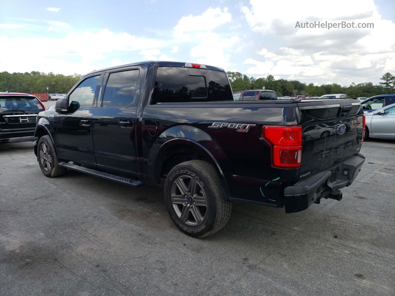 2020 Ford F150 Supercrew Black vin: 1FTEW1EP4LFC21215