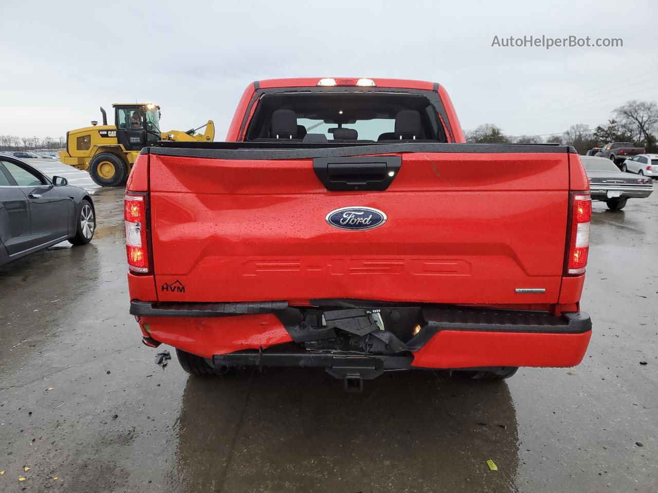 2020 Ford F150 Supercrew Red vin: 1FTEW1EP4LKD65144