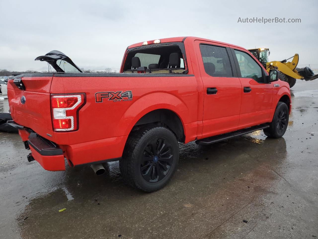 2020 Ford F150 Supercrew Красный vin: 1FTEW1EP4LKD65144