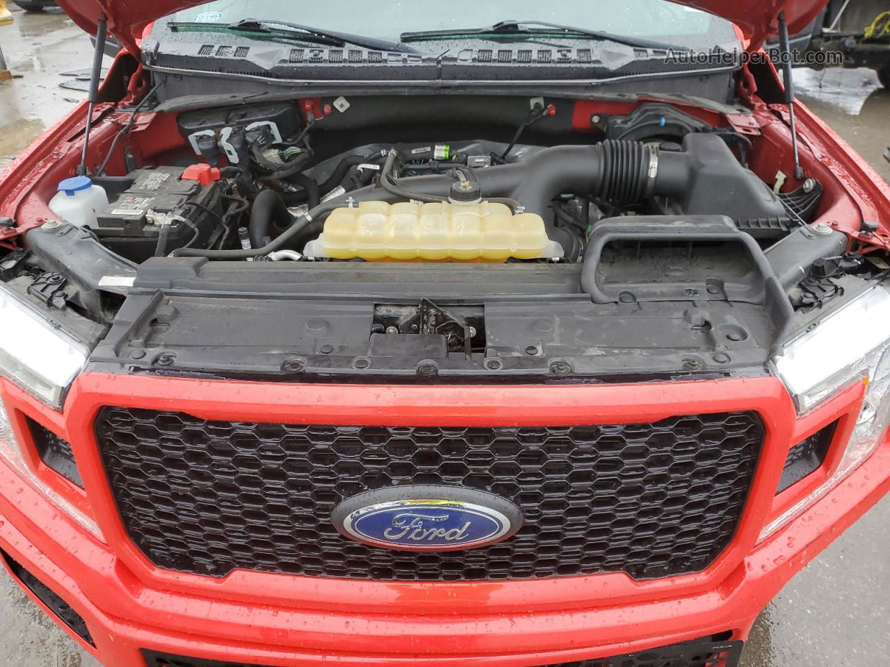 2020 Ford F150 Supercrew Red vin: 1FTEW1EP4LKD65144