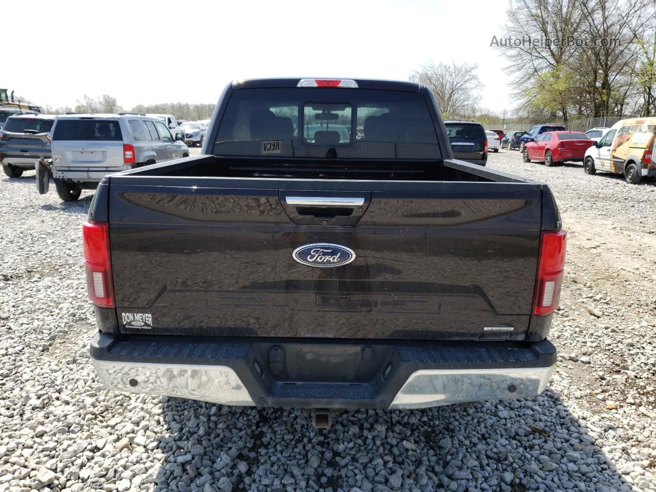 2020 Ford F150 Supercrew Brown vin: 1FTEW1EP4LKD72580