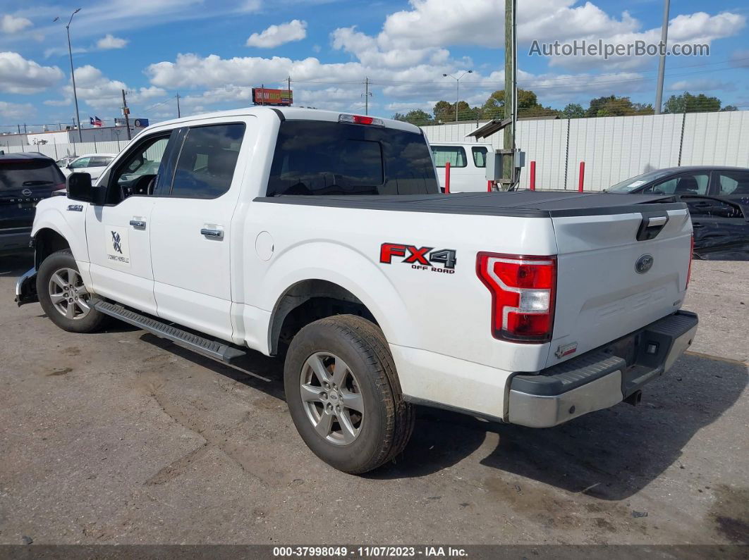 2018 Ford F-150 Xlt White vin: 1FTEW1EP5JKD17035