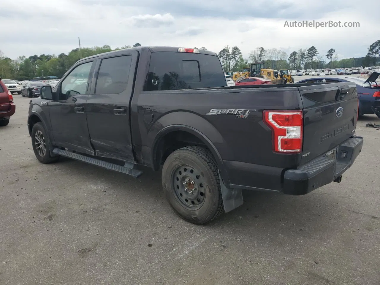 2019 Ford F150 Supercrew Black vin: 1FTEW1EP5KFA39103