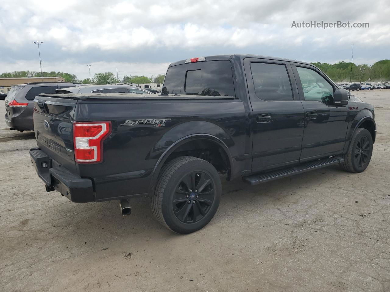 2019 Ford F150 Supercrew Black vin: 1FTEW1EP5KFD52619