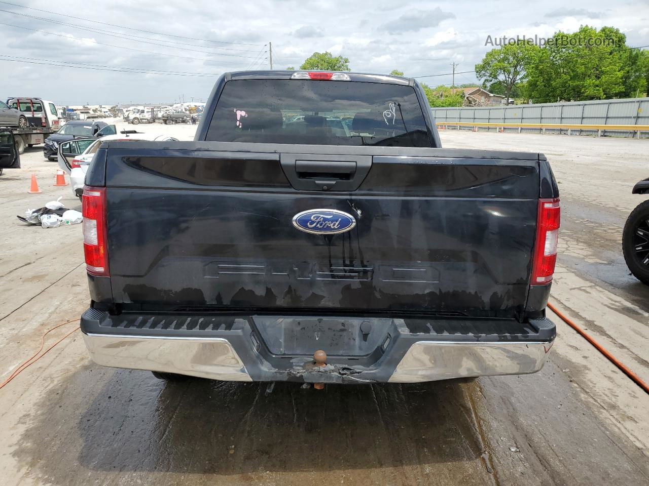 2020 Ford F150 Supercrew Black vin: 1FTEW1EP5LFB55581