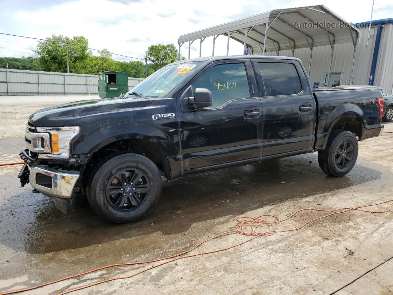 2020 Ford F150 Supercrew Черный vin: 1FTEW1EP5LFB55581