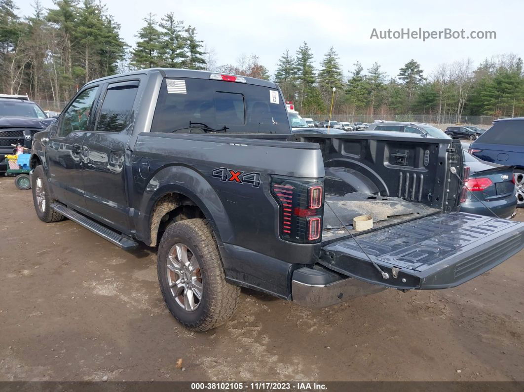 2017 Ford F-150 Xlt Gray vin: 1FTEW1EP6HFC54739