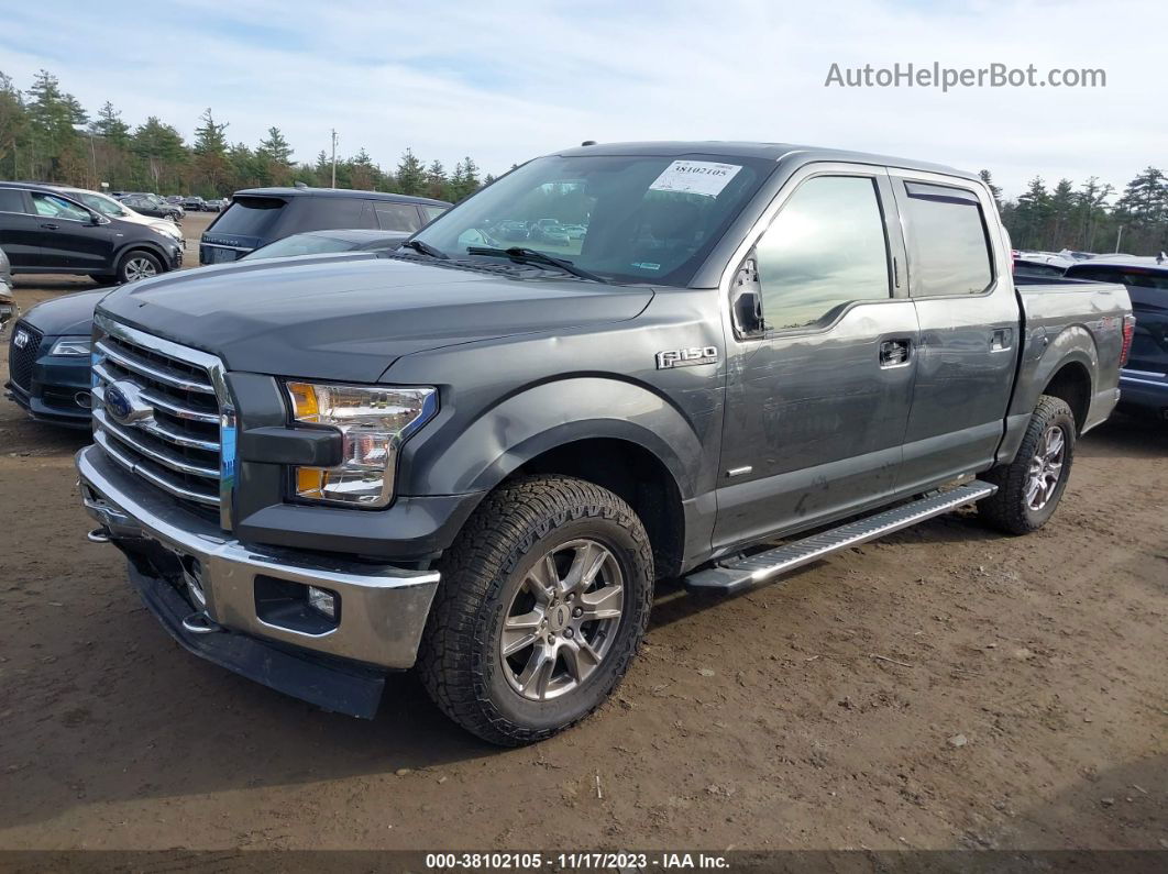 2017 Ford F-150 Xlt Gray vin: 1FTEW1EP6HFC54739