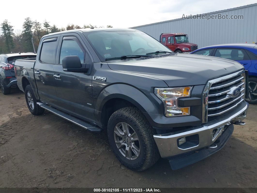 2017 Ford F-150 Xlt Gray vin: 1FTEW1EP6HFC54739