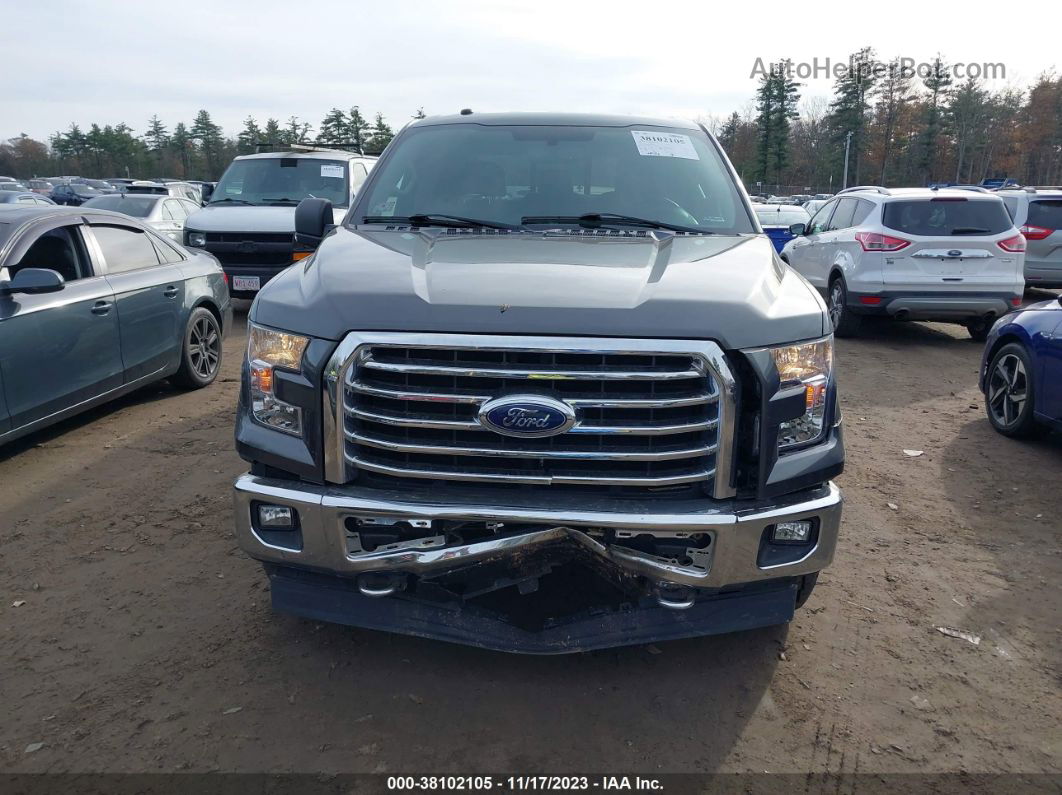 2017 Ford F-150 Xlt Gray vin: 1FTEW1EP6HFC54739